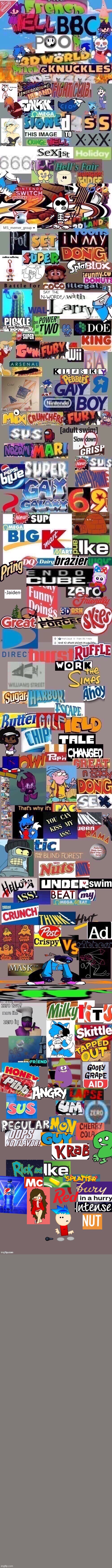 back to the Ultimate Crossover (couldn't find the other one so here's something new to the chain) | made w/ Imgflip meme maker