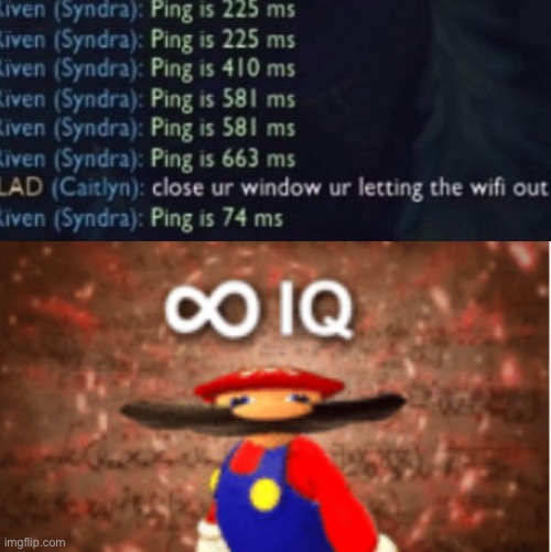 Remember this? | image tagged in infinite iq | made w/ Imgflip meme maker