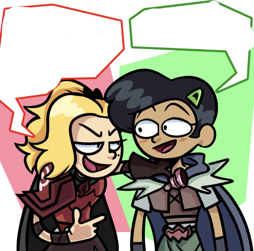 Anne vs Marcy Blank Meme Template