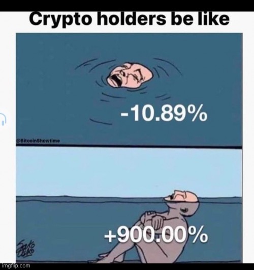 How crypto holders always overreact | image tagged in bitcoin,doge,shiba inu,dogecoin,crypto,cryptocurrency | made w/ Imgflip meme maker