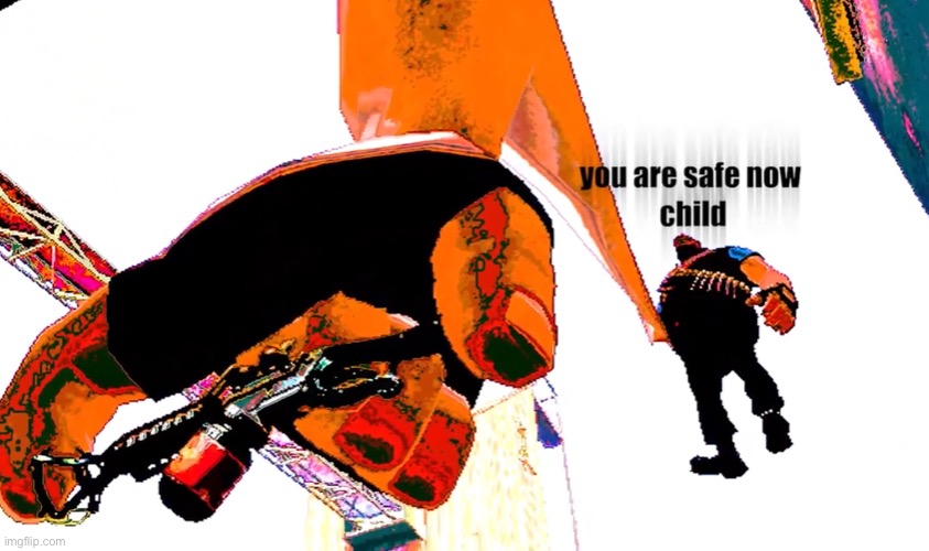 Heavy you are safe now, child | image tagged in heavy you are safe now child | made w/ Imgflip meme maker