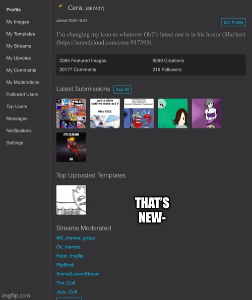 THAT’S NEW- | made w/ Imgflip meme maker