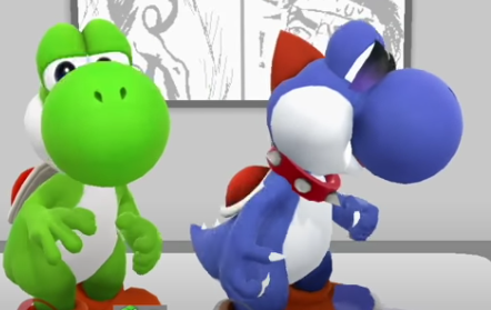 Yoshi & Boshi Blank Meme Template