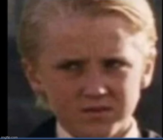 Concerned/confused/dissaproving draco | image tagged in concerned/confused/dissaproving draco | made w/ Imgflip meme maker