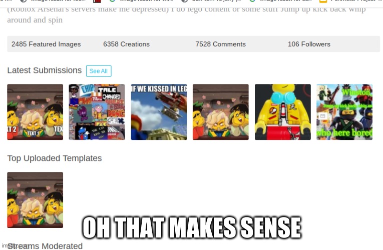 OH THAT MAKES SENSE | made w/ Imgflip meme maker