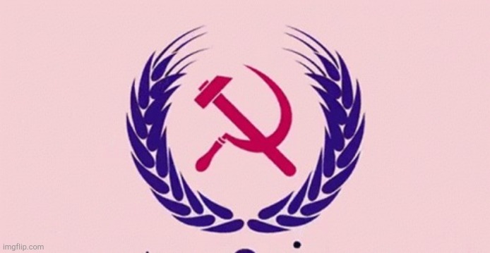 Communism! | image tagged in communism pink | made w/ Imgflip meme maker