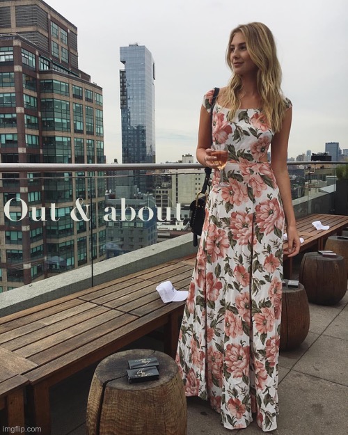 Refined elegance. | Out & about | image tagged in megan dalke | made w/ Imgflip meme maker