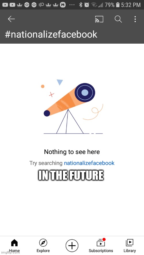 Nationalize Facebook | IN THE FUTURE | image tagged in nationalize facebook,mark zuckerberg,arrest,facebook | made w/ Imgflip meme maker