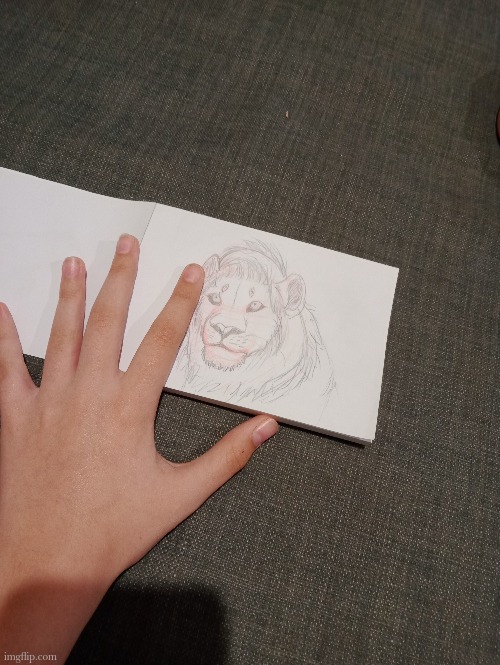 Sorry I haven't posted in a long time, but here is a very smol sketch | made w/ Imgflip meme maker