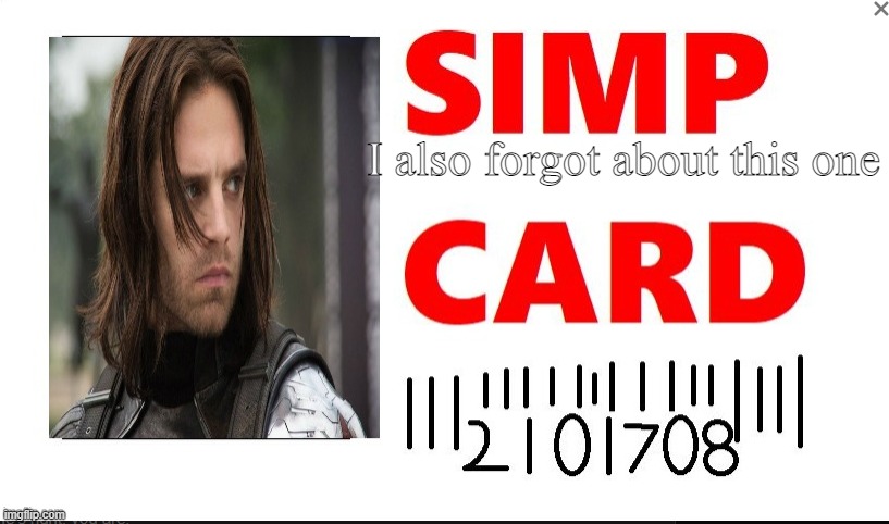 Winter simp id | I also forgot about this one | image tagged in winter simp id | made w/ Imgflip meme maker