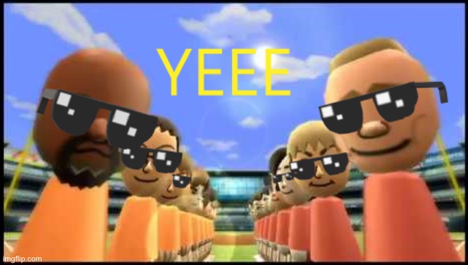 Wii Sports YEEE | image tagged in wii sports yeee | made w/ Imgflip meme maker