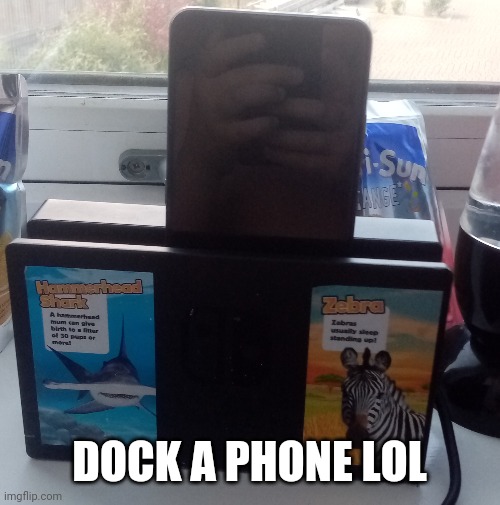 DOCK A PHONE LOL | made w/ Imgflip meme maker