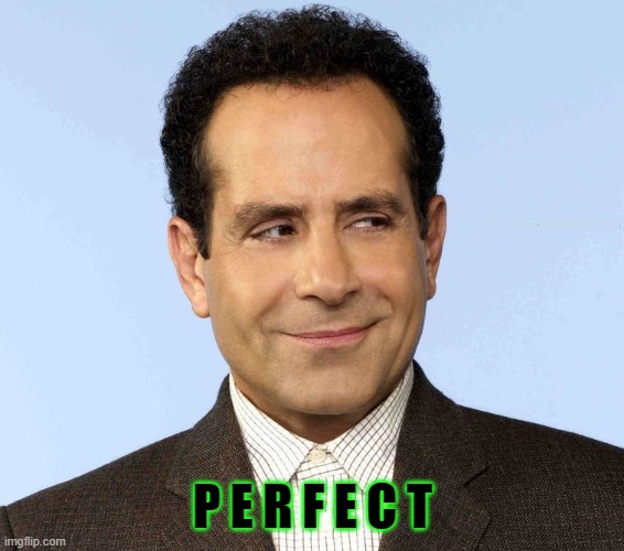 ◄► Reaction: Mr. Monk—Prefect | P E R F E C T | image tagged in monk,ocd,perfect,comment,reaction | made w/ Imgflip meme maker