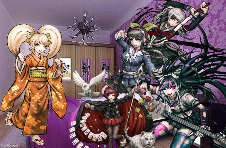 Hiyoko is having a girls night sleepover! All girls are invited! | made w/ Imgflip meme maker