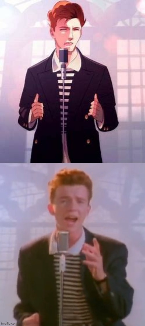 a n i m e r i c k a s t l e y | image tagged in rick astley | made w/ Imgflip meme maker