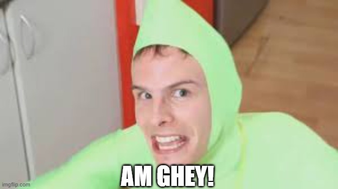 I'm Gay | AM GHEY! | image tagged in i'm gay | made w/ Imgflip meme maker