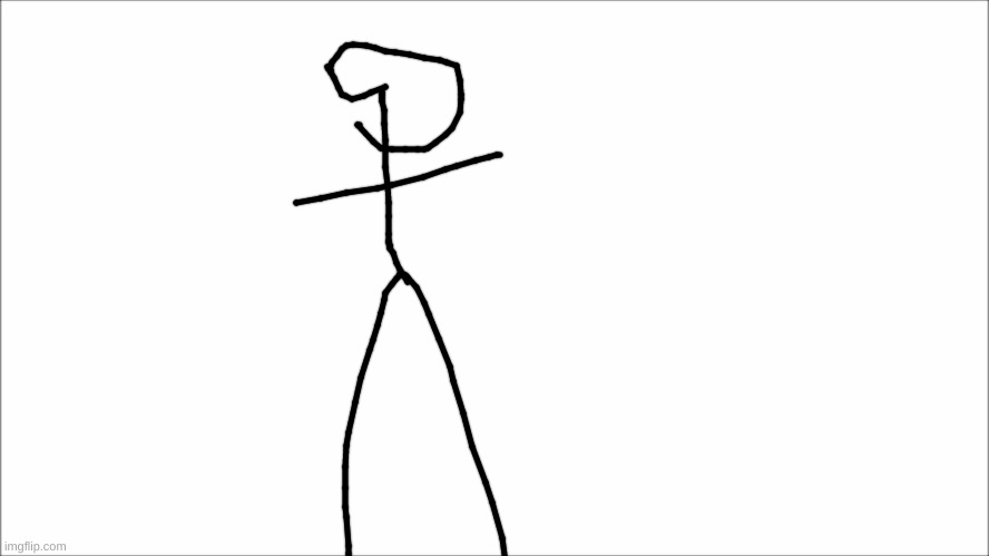 Its litteraly just a stick figure | image tagged in henry stickmin | made w/ Imgflip meme maker
