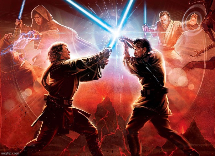 more Anakin vs Obi-Wan stuff | made w/ Imgflip meme maker