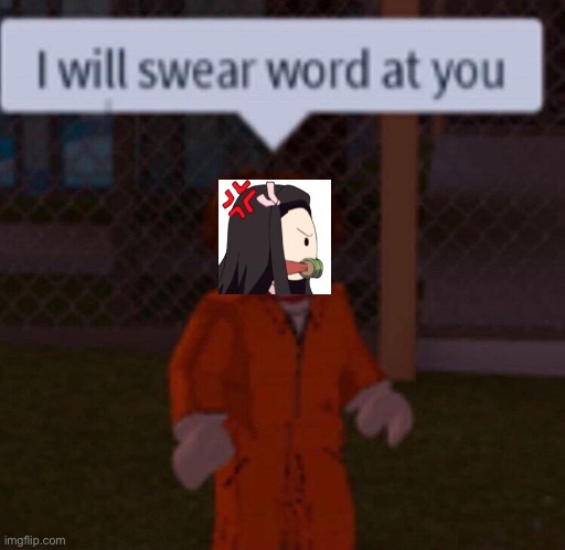 I will swear word at you | image tagged in i will swear word at you | made w/ Imgflip meme maker