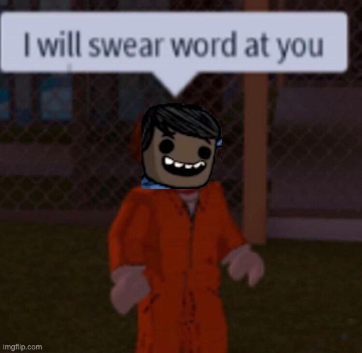I will swear word at you | image tagged in i will swear word at you | made w/ Imgflip meme maker