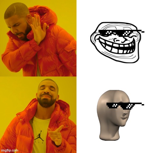 DON'T | image tagged in memes,drake hotline bling | made w/ Imgflip meme maker