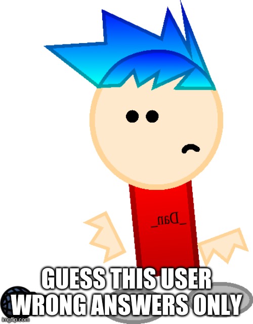 GUESS THIS USER WRONG ANSWERS ONLY | made w/ Imgflip meme maker