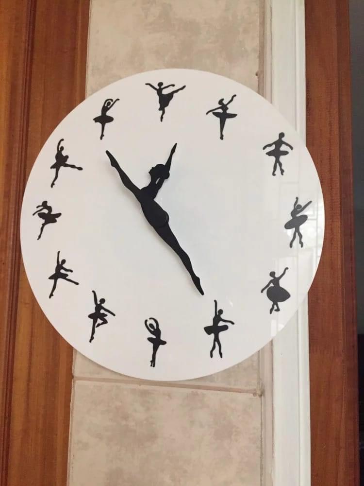 Dancer clock Blank Meme Template