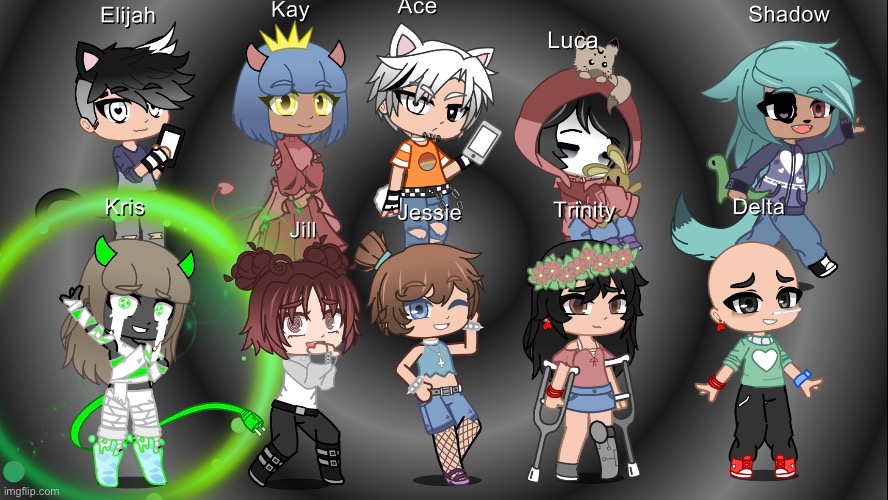 Choose any of these oc’s to rp with (up to 3), and what type of rp it is :D | made w/ Imgflip meme maker