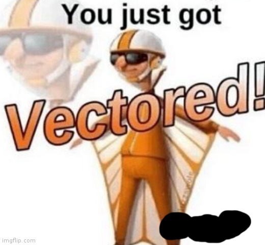 You just got vectored | image tagged in you just got vectored | made w/ Imgflip meme maker