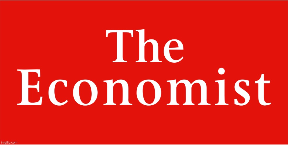 The Economist logo | image tagged in the economist logo | made w/ Imgflip meme maker