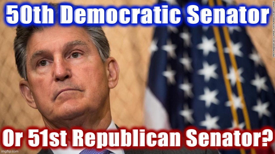 Sen. Joe Manchin Blank Meme Template