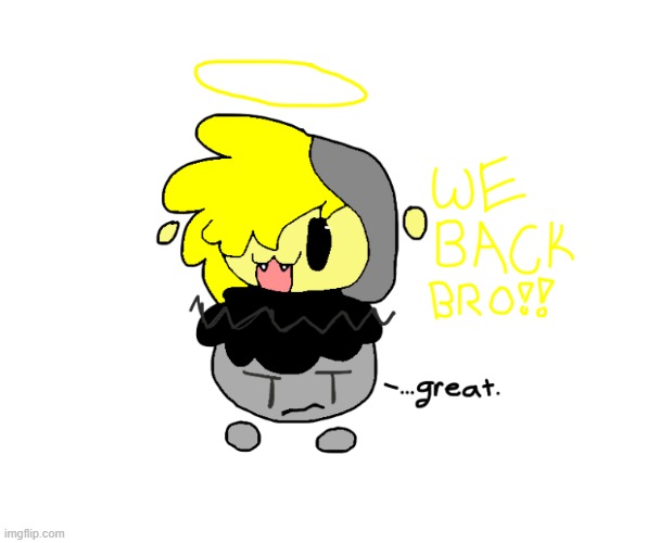 Yep. They back. | image tagged in lightbell,darkbell | made w/ Imgflip meme maker
