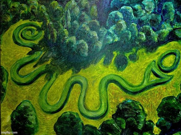 Serpent Mound | image tagged in serpent mound,native american,history,religious | made w/ Imgflip meme maker