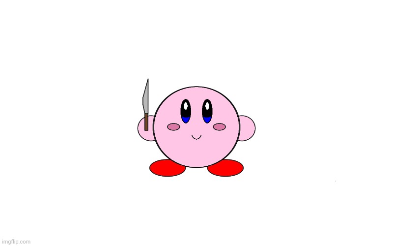 Image tagged in kirby with knife - Imgflip