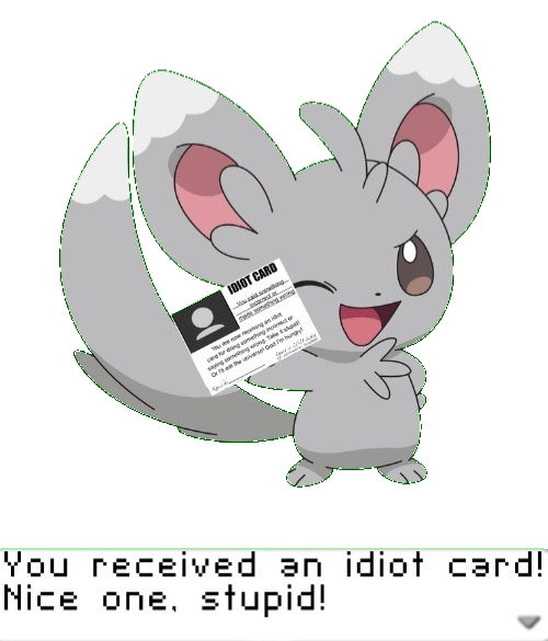 Pokemon You are an idiot 2