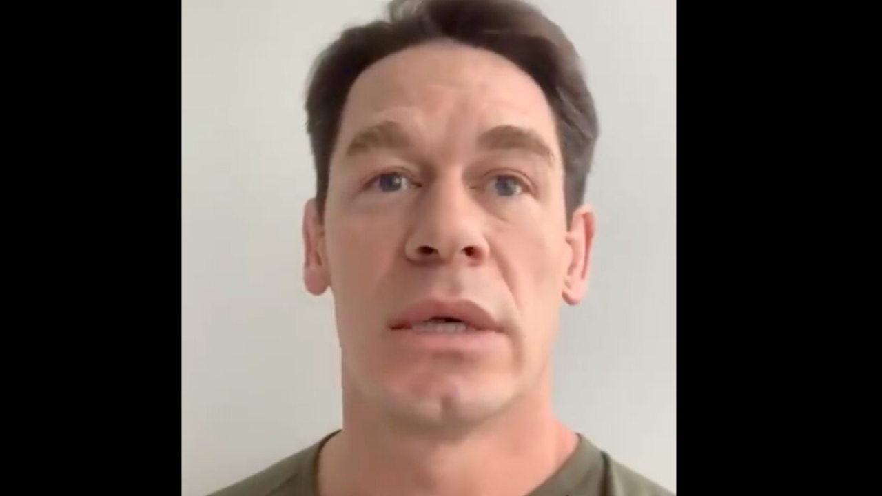 John Cena apology Blank Meme Template