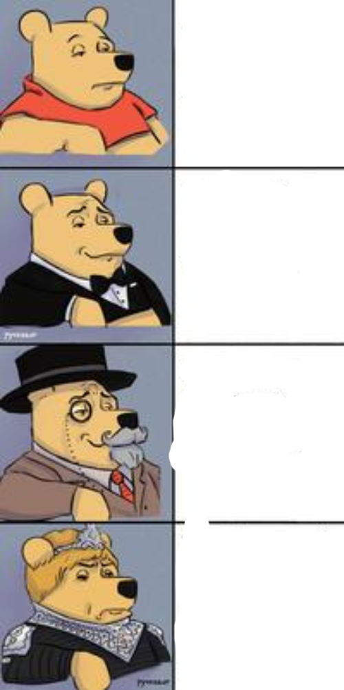 king pooh realistic Blank Meme Template