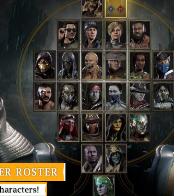 Mortal Kombat 11 characters Blank Meme Template