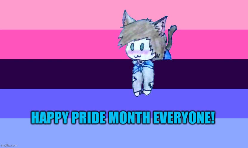 :3 Luna is Omnisexual! | HAPPY PRIDE MONTH EVERYONE! | made w/ Imgflip meme maker