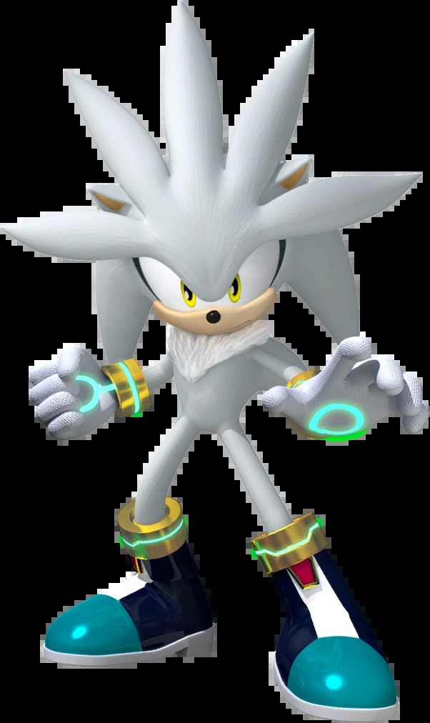 Silver the Hedgehog Blank Meme Template
