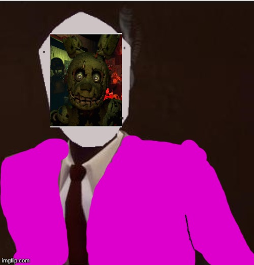 one purple stabby boi | image tagged in custom spy mask | made w/ Imgflip meme maker