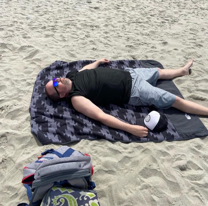 Beach Nap Blank Meme Template