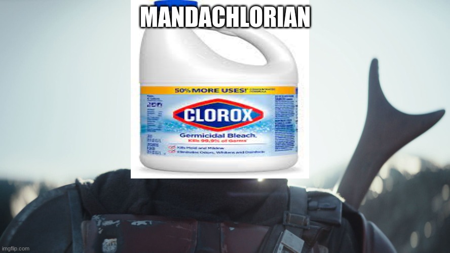 Hehe more mando jokes | MANDACHLORIAN | image tagged in the mandalorian | made w/ Imgflip meme maker