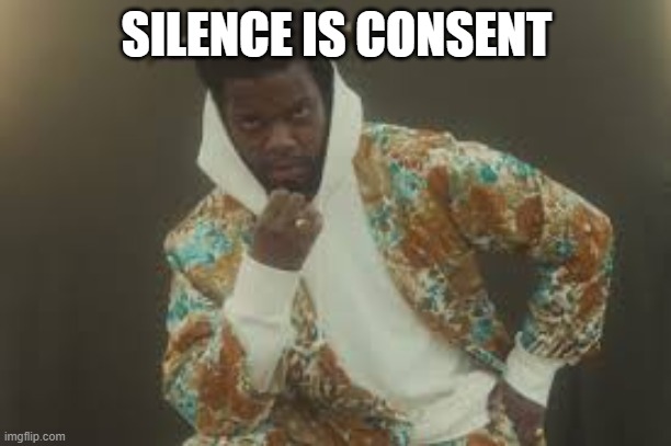 Fly | SILENCE IS CONSENT | image tagged in fly | made w/ Imgflip meme maker