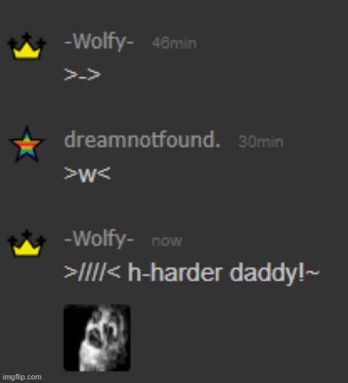 Inserting dominance with Wolfy 101 | made w/ Imgflip meme maker