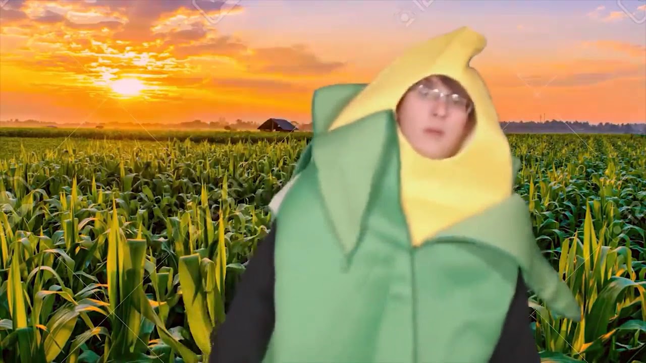 corn man Blank Meme Template