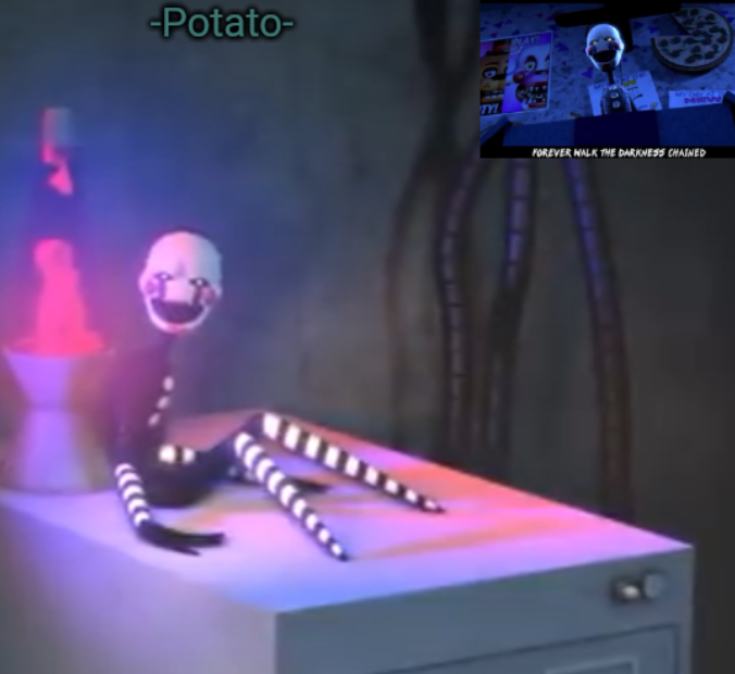 -Potato- Fnaf 2 the puppet announcement Blank Meme Template