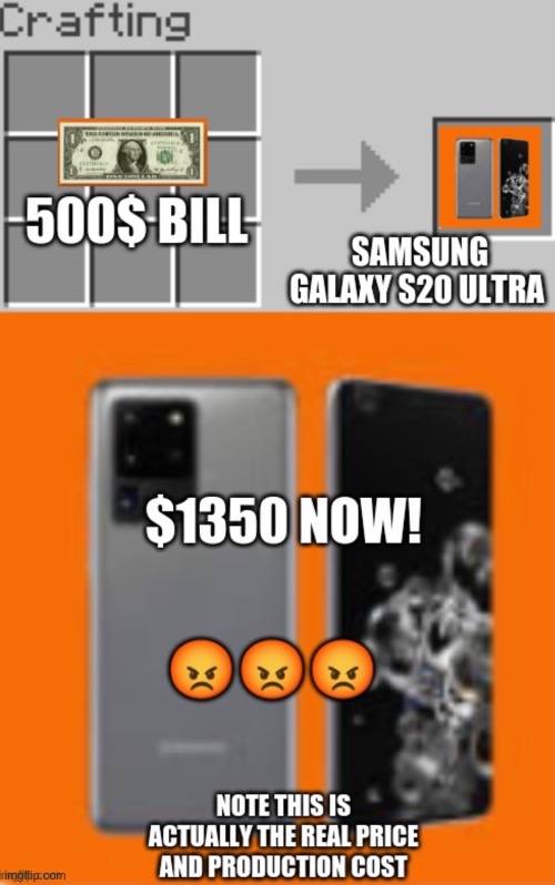 xxD | image tagged in samsung,money | made w/ Imgflip meme maker