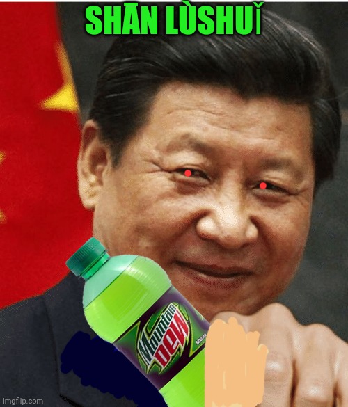 Xi Jinping | SHĀN LÙSHUǏ | image tagged in xi jinping | made w/ Imgflip meme maker