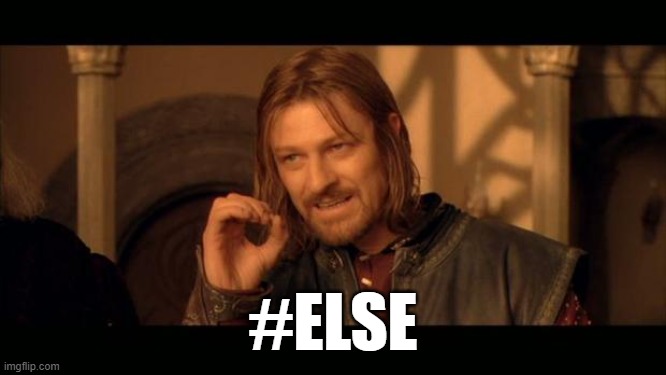 Sean Bean Lord Of The Rings | #ELSE | image tagged in sean bean lord of the rings | made w/ Imgflip meme maker